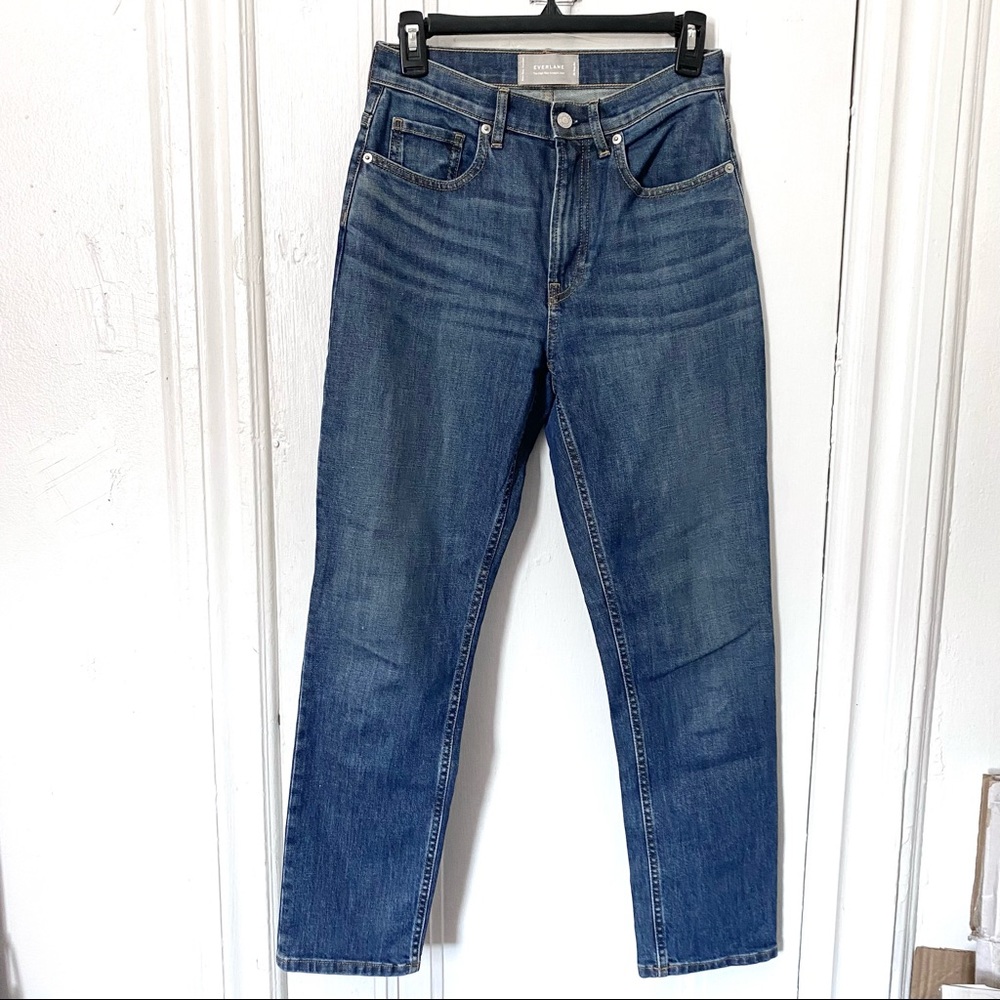 Everlane The High Rise Straight Jean